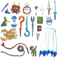 Link's Inventory (Legend of Zelda) Custom Miniature / Figurine