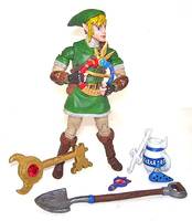 Link's Inventory (Legend of Zelda) Custom Miniature / Figurine