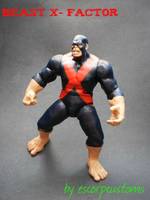 Beast X-Factor (Marvel Universe) Custom Action Figure