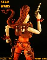 Aurra Sing Bounty Hunter Jedi Huntress (Star Wars) Custom Action Figure