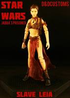 SLAVE LEIA RETURN of the Jedi (Star Wars) Custom Action Figure