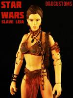 SLAVE LEIA RETURN of the Jedi (Star Wars) Custom Action Figure