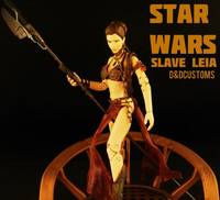 SLAVE LEIA RETURN of the Jedi (Star Wars) Custom Action Figure