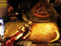 Jabba's PALACE DIORAMA ROTJ (Star Wars) Custom Diorama / Playset
