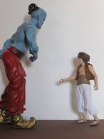 Aladdin and the Genie of the Lamp (Fantasy) Custom Action Figure
