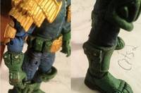 Judge Dredd (2000 AD) Custom Action Figure