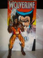 Unmasked Wolverine (Brown Suit) (X-Men) Custom Action Figure