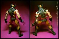 Battle-Wolverine (Marvel Legends) Custom Action Figure