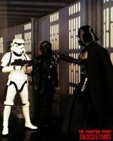 Imperial Tie Fighter Pilot Galactic Empire (Star Wars) Custom Action Figure