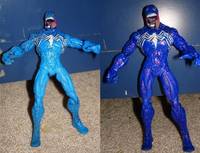 Venom (Movie Blue Version) (Spider-Man - Movie) Custom Action Figure