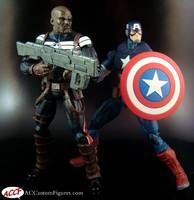 Marcus Johnson a.K.a. Nick Fury Jr, (Marvel Legends) Custom Action Figure