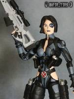 Domino (Concept Art from Deadpool Game) (Marvel Legends) Custom Action Figure