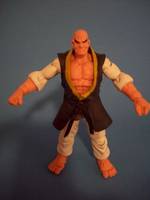 Retsu (Street Fighter) Custom Action Figure
