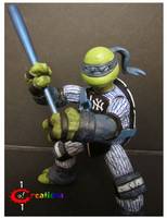 TMNT New York Yankees Fan (Teenage Mutant Ninja Turtles) Custom Action Figure