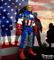 Ultimate Captain America (Marvel Legends) Custom Action Figure
