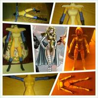 Phoenix Force Emma Frost (Marvel Legends) Custom Action Figure