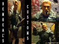 Bennett Daily (Gears Of War) Custom Action Figure
