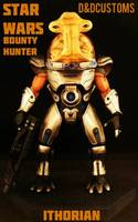 Ithorian Bounty Hunter Feeg Urelm (Star Wars) Custom Action Figure