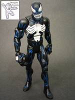 Venom - 1st Appearance (Spider-Man) Custom Action Figure