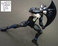 Venom - 1st Appearance (Spider-Man) Custom Action Figure