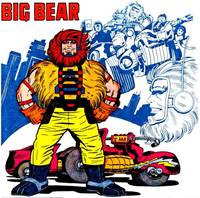 Big Bear (DC Universe) Custom Action Figure