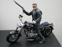 T-800 Terminator W/ Harley Davidson Fatboy (Terminator) Custom Action Figure