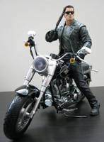 T-800 Terminator W/ Harley Davidson Fatboy (Terminator) Custom Action Figure