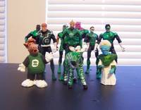 Green Lantern Stripezoid (DC Infinite Heroes) Custom Miniature / Figurine