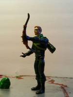 ARROW Oliver Queen (Updated with Quiver) (DC Universe) Custom Action Figure