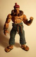 AKUMA Alternative (Street Fighter) Custom Action Figure
