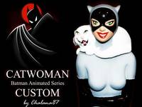 Catwoman Statue from Batman Animated Series (Batman Animated) Custom Statue / Bust