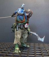 Bounty Hunters Reck, Vhet, and Charles (Original) Custom Action Figure