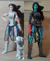 Mantis and Cosmo (Guardians of the Galaxy) Custom Action Figure