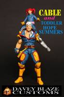 Toddler Hope Summers: Cable & Toddler Hope Summers (Marvel Select) Custom Action Figure
