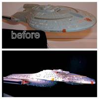 USS Voyager (Star Trek) Custom Action Figure