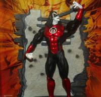 Rde Lantern "the Daemon" (Green Lantern) Custom Action Figure