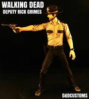 AMC Deputy Rick Grimes Season 1 (Walking Dead) Custom Action Figure