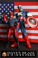 Rikki Barnes Custom Figure: Nomad-Girl without a World #1 (Marvel Select) Custom Action Figure