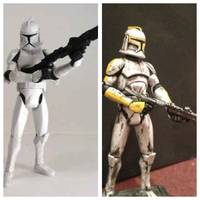 Phase I Clone Armor Repaint (Star Wars Clone Wars) Custom Action Figure
