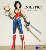 Injustice Gods among Us Wonder Woman Version 2 (Wonder Woman) Custom Action Figure