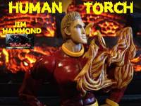 The Human Torch (Jim Hammond) (Marvel Legends) Custom Action Figure