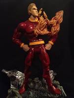 The Human Torch (Jim Hammond) (Marvel Legends) Custom Action Figure