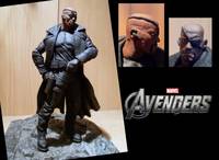 Nick Fury (Avengers Movie) (Marvel Select) Custom Action Figure