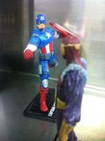 Marvel Now Captian America (Marvel Universe) Custom Action Figure