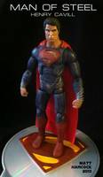 MAN of STEEL - Henry Cavill (Movie Masters) Custom Action Figure