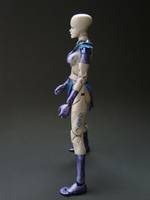 Indigo Lantern Grey Martian (Green Lantern) Custom Action Figure