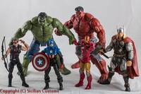 Red Hulk (Rulk) (Marvel Select) Custom Action Figure