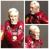 Old Man Stark (Iron Man) Custom Action Figure