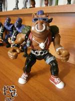 Bebop Cartoon Colors (Teenage Mutant Ninja Turtles) Custom Action Figure