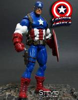 Captain America Olivetti Stye (Marvel Legends) Custom Action Figure